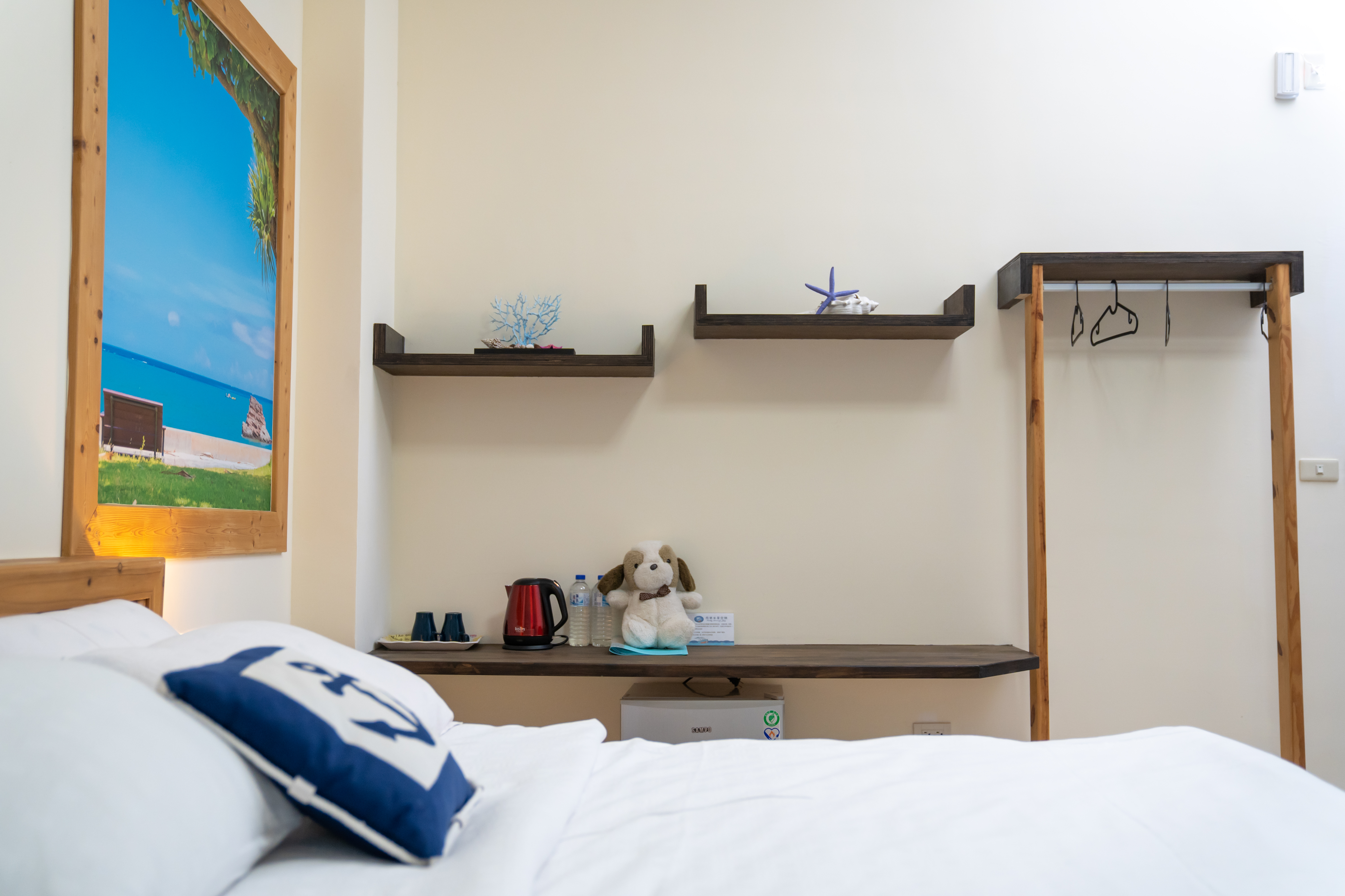 澎湖旅遊-天空藍雙人房